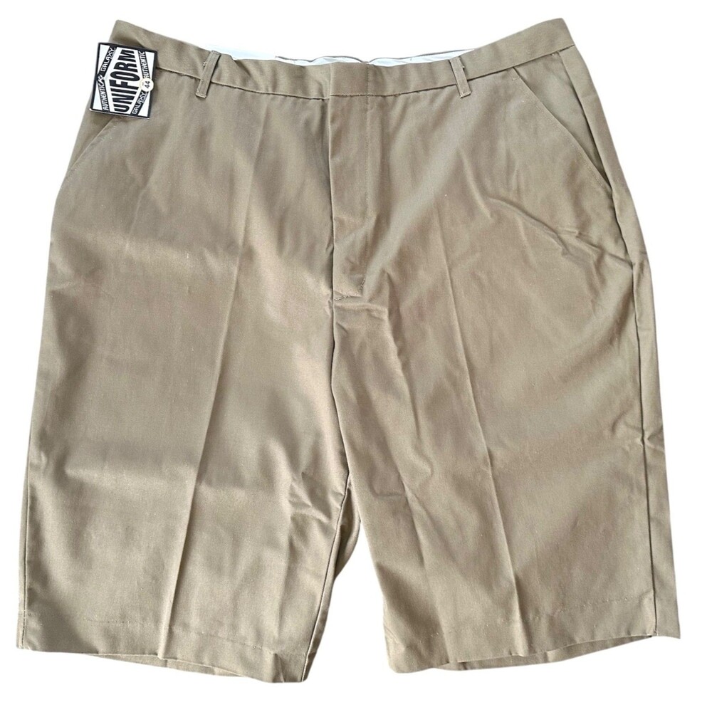 Authentic Galaxy Uniform Men's 14" Shorts w/Pockets Size 44 Beige